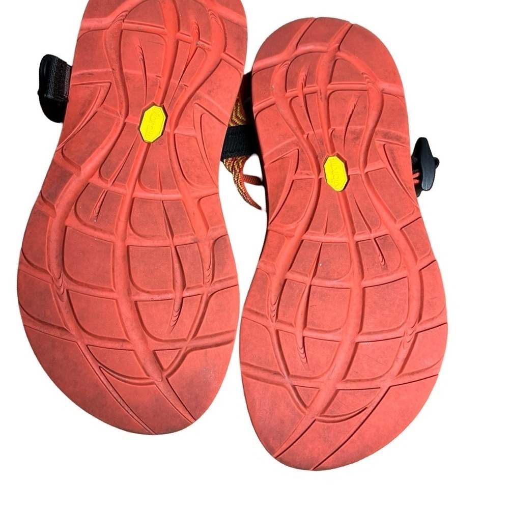 Chaco Women’s Z/1 Classic Sandals Size 9 - Black & Orange - Great Condition - Picture 5 of 6